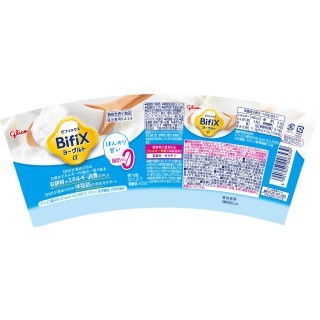 BifiXヨーグルトα ほんのり甘い脂肪ゼロ 400g 展開図
